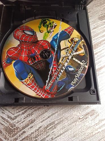 ps2 diskləri: Məhsul: PlayStation 2 üçün oyun diski – Spider-Man: Friend or Foe — 1