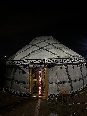 Аренда юрт: Аренда юрты, Каркас Деревянный, 85 баш, Стулья, Стол, С полом — 8