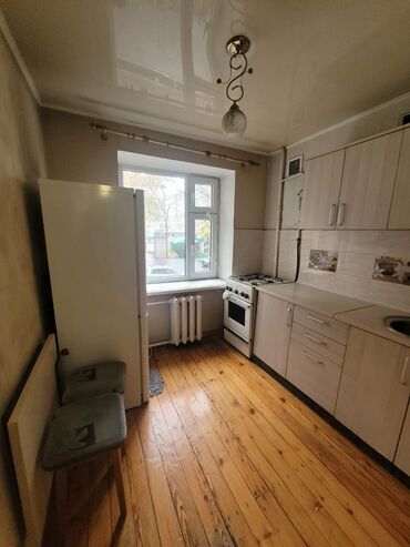 квартира элебаева: 2 бөлмө, 43 кв. м, Жеке план, 2 кабат, Евроремонт