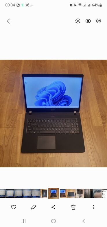 Noutbuk və netbuklar: İşlənmiş Acer 15.6 ", Intel Core i5, 256 GB, Ödənişli çatdırılma, Ünvandan götürmə, Pulsuz çatdırılma