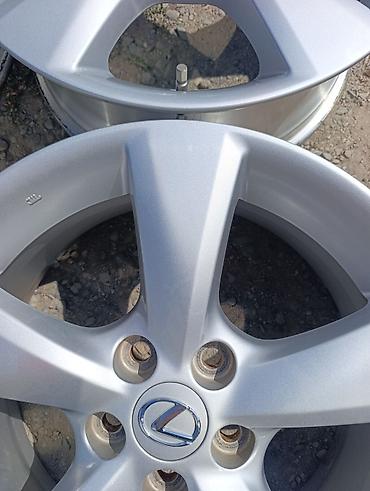 Диски: Литые Диски R 18 Lexus, Комплект, отверстий - 5, Б/у — 12