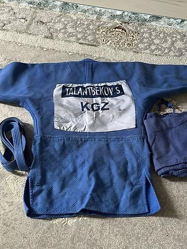 tech flecee: Синее кимоно для дзюдо Adidas Judo Champion. Ростовка: 175-185 В — 1