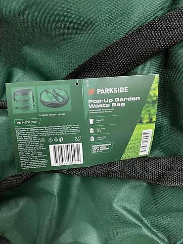 amfore za cvece: Parkside Pop-Up Garden Waste Bag – sklopiva bašta vreća za zeleni — 2