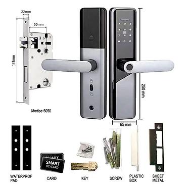 w202 qapi: Smart Lock QL-S814 Ağıllı Qapı Kilidi – Barmaq izi, şifrəli giriş və — 2