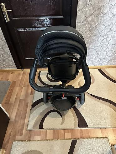 Velosipedlər: Uşaq üçün 3 təkərli velosiped-araba (tricycle) - Rəng: qara - — 4