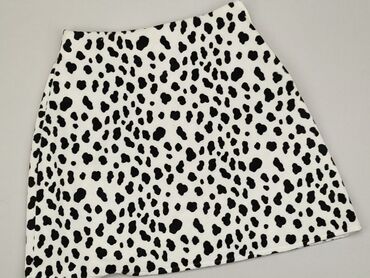 spódnice trapezowe biała: Spódnica, S, stan - Dobry