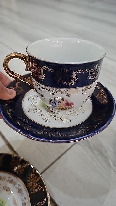 Qab-qacaq və mətbəx ləvazimatları: Çay dəsti, Madonna, 6 nəfərlik, Çexiya — 5