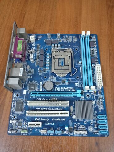 материнские платы usb 3.1: Материнская плата, Б/у, Gigabyte, LGA1155, Для ПК