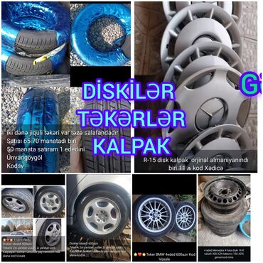 disk təkərlər: İşlənmiş Disk təkər R 16