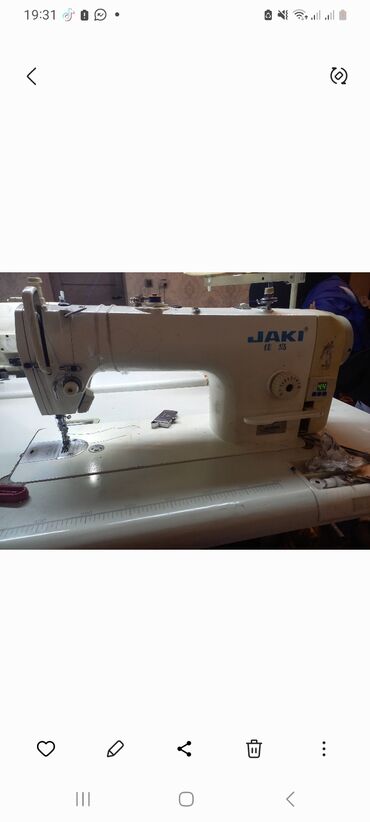 Бытовая техника: Швейная машина Juki, Механическая, Полуавтомат