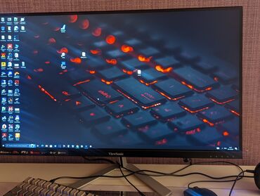 мониторы самсунг: Монитор, ViewSonic, Колдонулган, LCD, 26" - 27"