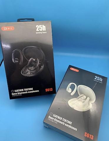 hoco eq34 plus: BYZ S613 — открытые Bluetooth-наушники с крючками за уши и кейсом — 1