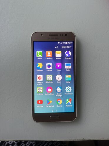 Samsung Galaxy J5, 8 GB, rəng - Qızılı, Düyməli