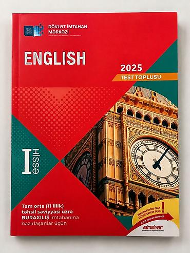 Testlər: İngilis dili Testlər 11-ci sinif, DİM, 1-ci hissə — 1