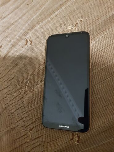 işlənmiş ucuz telefonlar: Huawei Y5, 32 GB, rəng - Qəhvəyi, İki sim kartlı, Face ID