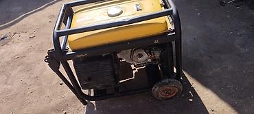 alçıpan satış: Aksa AAP8000E benzinli generator - Model: AAP 8000E (etiket üzərində) — 3