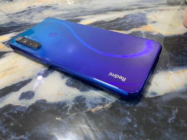 редим: Redmi, Redmi Note 8, Б/у, 64 ГБ, цвет - Синий, 2 SIM