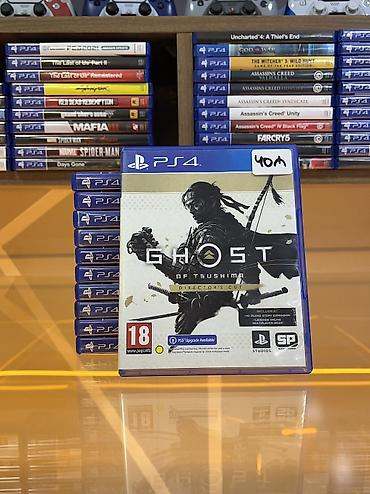 sony dvd: Ghost of Tsushima-PS4 diski Oyun diski tam işlək vəziyyətdədir, heç — 1