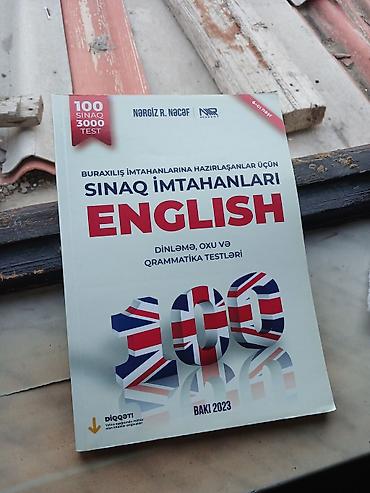 Testlər: Məhsul: “Sınaq İmtahanları – English” test toplusu (Bakı 2023) — 1