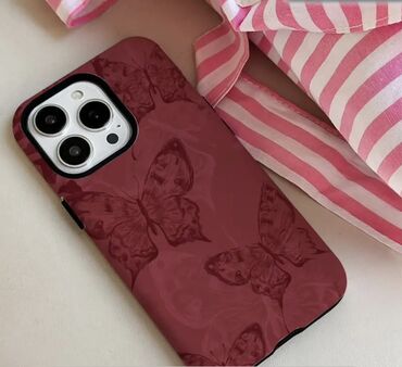 Kabrolar: Məhsul: iPhone üçün premium qoruyucu qab Xüsusiyyətlər: - MagSafe — 9