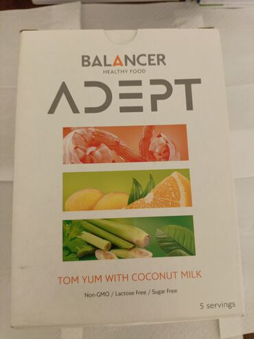 Здоровое питание: Диетическое питание Balancer Adept со вкусом «Том Ям с кокосовым