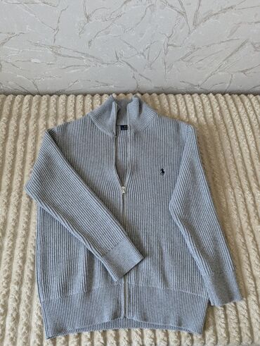 визитка мужская одежда: Мужской свитер, M (EU 38), Polo Ralph Lauren, Новый, цвет - Серый, Самовывоз