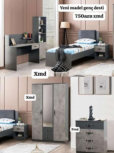 gənc oda: Yeni model gənc dəsti – 750 AZN Komplektin tərkibi: - Tək nəfərlik — 1