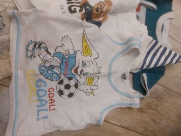 Cinslər və şalvarlar: Uşaq üçün denim şalvar dəsti - 4 fərqli model: 1) Tünd mavi, yarı — 9