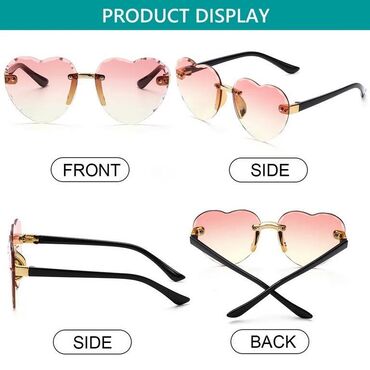 ювелирные украшения: Солнцезащитные очки без оправы, цена за 1 шт