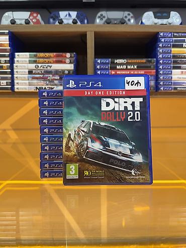 Video oyunlar və konsollar: DİRT Rally 2.0-PS4 diski Oyun diski tam işlək vəziyyətdədir, heç bir — 1