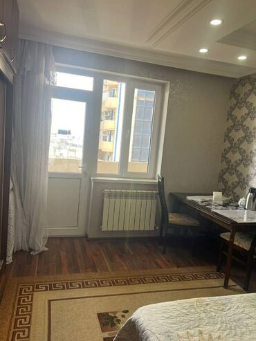 Uzunmüddətli kirayə mənzillər: Bakıxanov Akkord binasında Ülvi şadlıq sarayının yanı, Sürət qatarına — 3