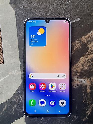 samsung notebook: Samsung Galaxy A34 5G, 128 GB, rəng - Bənövşəyi, Sensor, Barmaq izi, İki sim kartlı — 1
