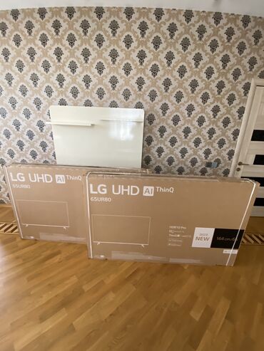Yeni Televizor LG 65" Ünvandan götürmə