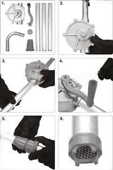 Ostali ručni alati: Ručna buradna pumpa za ulje i dizel Opis: - Mehanička ručna pumpa sa — 1