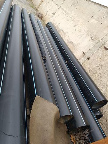 qaynaq eynəyi: Su borusu, Qofrasız, HDPE, 450 mm, Yeni — 2