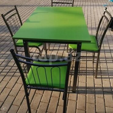 Masa və oturacaq dəstləri: Kuxna üçün masa və oturacaqlar desti, kafe və cayxana üçün stol stul -da lalafo.az — 5 Masa və oturacaq dəstləri: Kuxna üçün masa və oturacaqlar desti, kafe və cayxana üçün stol stul — 5