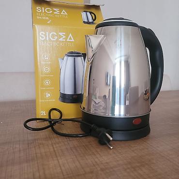 Elektrik çaydan Sigma, 1.6 - 2 l, Yeni