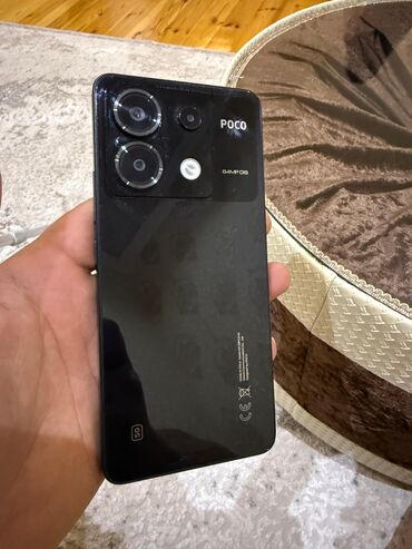 redmi pad 5: Poco X6, 256 ГБ, цвет - Черный, Сенсорный, Отпечаток пальца, Беспроводная зарядка