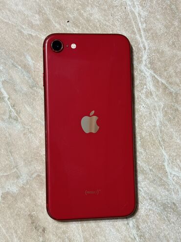 Apple iPhone: IPhone SE 2020, 128 GB, Qırmızı, Barmaq izi