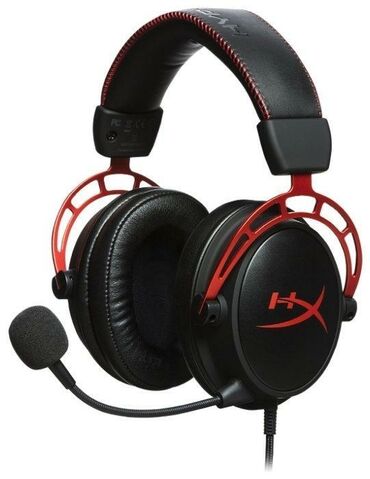переходник для наушников в компьютер: Игровые наушники HyperX Cloud Alpha с микрофоном. Модель выполнена в