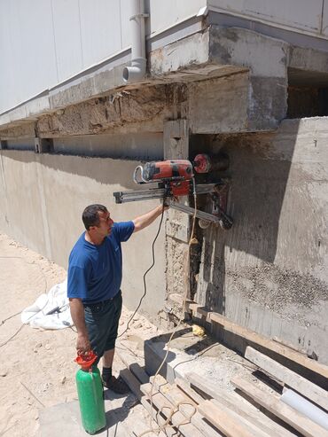 Beton işləri: Beton kesme beton desme isleri gorilir sesiz tozduz seliqeli bosch