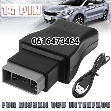 paket od na: Nissan Consult Interface 14 pin USB Auto Dijagnostički alati Opis