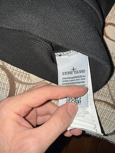 kisi godekce: Svitşot, Stone Island, M, rəng - Qara — 4
