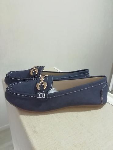 ugg sunjalice: Nove ženske teget mokasine 41 broj. Unutrašnje gazište 26 cm — 5