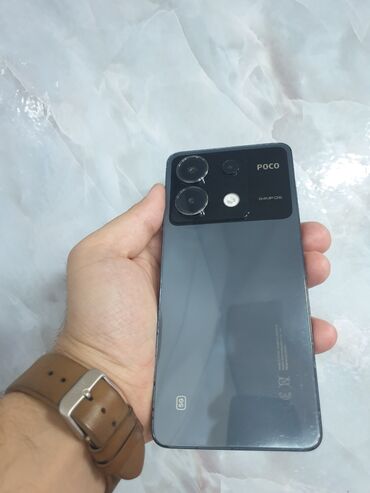 tekno spark 20: Poco X6, 256 GB, rəng - Qara, Zəmanət, Barmaq izi, Simsiz şarj