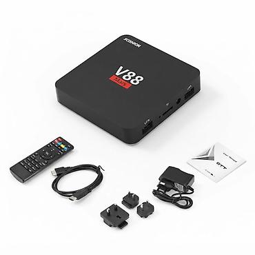 Приставка для телевизора WiFi Scishion V88 TV-BOX Операционная at lalafo.kg Приставка для телевизора WiFi Scishion V88 TV-BOX Операционная