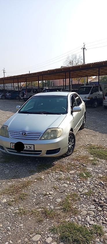 авто бишкек машина кж: Toyota Corolla: 2004 г., 1.6 л, Кол менен иштөөчү, Бензин, Седан — 1