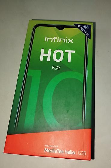 pc case: Смартфон Infinix Hot 10 Play - Экран: большой дисплей с каплевидным — 1