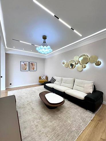 сдаю квартира мадина базар: 3 комнаты, 117 м², Мадина Элитка, 7 этаж, Дизайнерский ремонт — 5