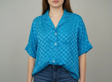 koszulki z nadrukiem damskie allegro: Women`s shirt, size S (EU 36)